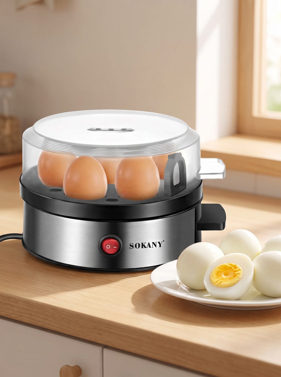 Cocedor de Huevos Eléctrico SOKANY